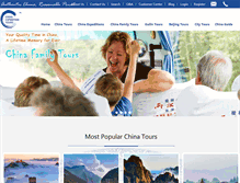 Tablet Screenshot of chinaexpeditiontours.com